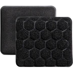 HIC Kitchen Sudz-Power Scratch-Free Scrubber Sponges, Long Lasting Polyurethane, BPA Free, Round, Set of 2