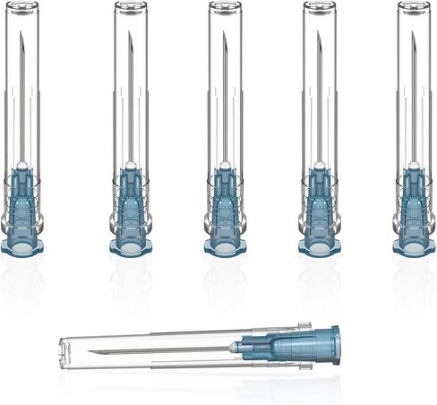 30 Gauge 1 Inch Needle: 100 Pcs Luer Lock Needles - Individually Sealed Packages (30G) in Saudi Arabia