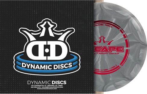 Dynamic Discs Prime Burst Escape Disc Golf Driver | Frisbee Golf Fairway Driver | Neutral Flying Golf Disc | Stamp Colors Will Vary in Kuwait
