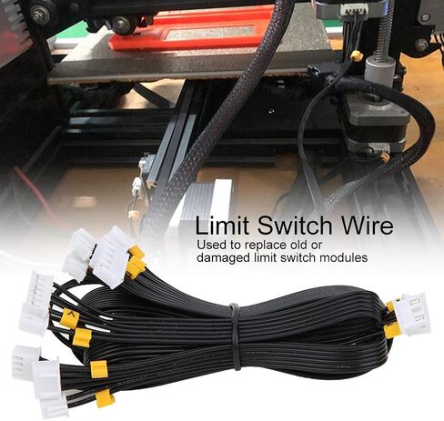 3 قطع كابل توصيل مفتاح الحد، سلك مفتاح الحد، لملحقات اللوحة الأم للطابعة Ender 3 ثلاثية الأبعاد، لإصلاح الطابعة ثلاثية الأبعاد in Saudi Arabia