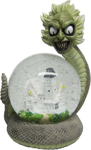 Spirit Halloween Beetlejuice Snake Snow Globe | Officially Licensed | Beetlejuice Décor in Saudi Arabia