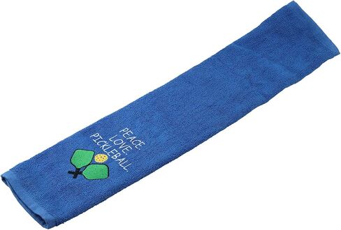 Pickleball Towel Peace Love Pickleball Embroidered Sports Teem Hand Towel Gift for Pickleball Player (Peace Love Pickleball) in Saudi Arabia