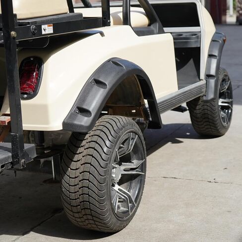 مشاعل حاجز عربة الجولف Club Car DS مع مسامير ذاتية التنصت لموديلات 1993-Up، مصنوعة من بلاستيك ABS المقاوم للصدمات لعربة الجولف المرفوعة بإطارات الطرق الوعرة in Kuwait