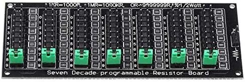 لوحة المقاوم 1R - 9999999R سبعة عقود لوحة مقاومة قابلة للبرمجة وحدة لوحة مقاومة SMD قابلة للتعديل دقة خطوة 1R 1% 1/2 واط وحدة 200 فولت in Kuwait