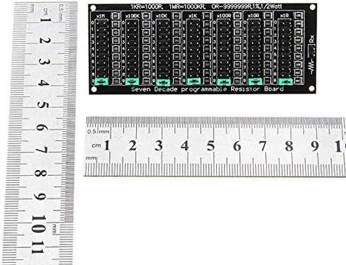 لوحة المقاوم 1R - 9999999R سبعة عقود لوحة مقاومة قابلة للبرمجة وحدة لوحة مقاومة SMD قابلة للتعديل دقة خطوة 1R 1% 1/2 واط وحدة 200 فولت in Kuwait