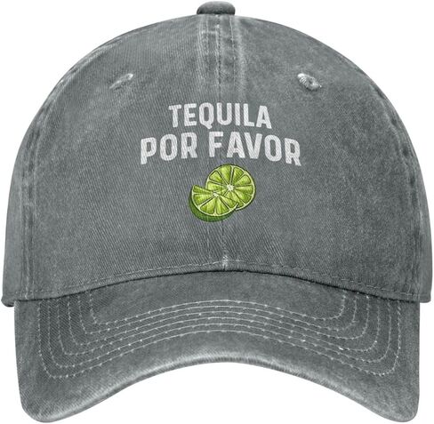 Tequila Por Favor Cap for Men Baseball Cap Adjustable Hats in Kuwait