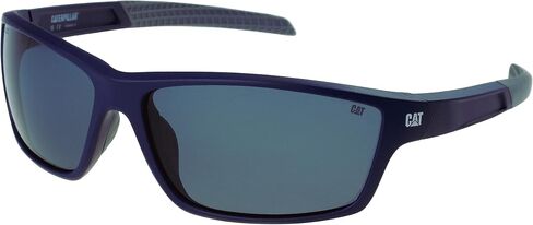 CAT 8020 Men's Polarized Sport Wrap Front Sunglasses, 66 mm in Saudi Arabia