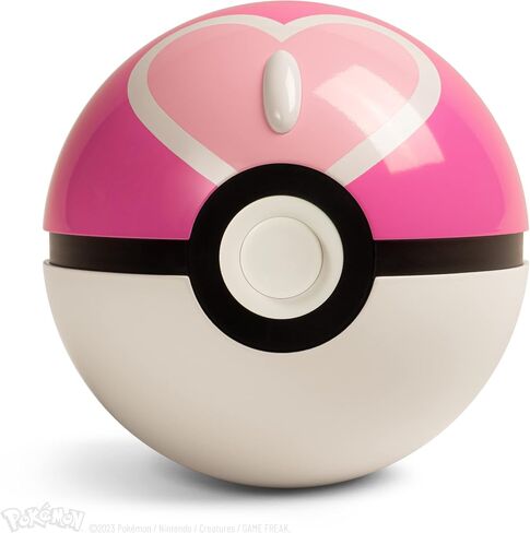 The Wand Company WRC16121 Pokémon Original Poké Ball Authentic Replicas - Realistic, Electronic, Die-Cast Poké Ball with Display Case Light Features (Dive Ball) in Kuwait