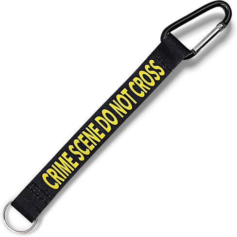 EASTEX Crime Scene Lanyard Keychain - Forensic Science ID Lanyards for Keys for Men Women - ID Badge Holder for Badges Fob in Saudi Arabia