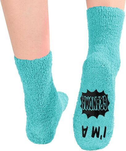 HAPPYPOP Mothers Day Gifts For Mom - Best Gifts For Elderly Mom, Mother Gifts Mama Gifts, Gifts For Moms Who Have Everything, Mothers Day Socks, Funny Mom Socks in Kuwait