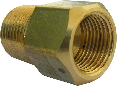 LASCO 17-4629 3/8 بوصة مضيئة بواسطة 1/4 بوصة محول نحاسي لخيط الأنبوب الأنثوي in Saudi Arabia