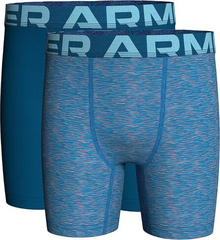Under Armour UA PERFORMANCE TECH- PRINTS 3PK, Morphe Green - Three Pack, YL in Saudi Arabia