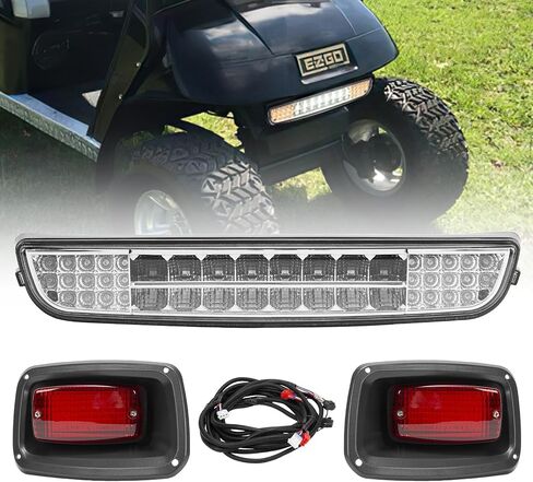 شريط إضاءة LED ومجموعة مصابيح خلفية متوافقة مع موديلات EZGO TXT Golf Cart 1996-2013 سنة in Kuwait