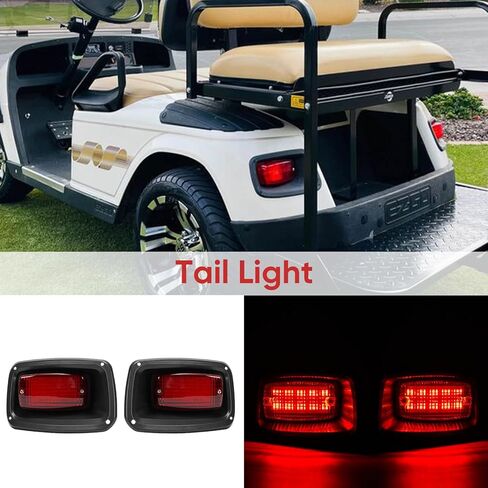 شريط إضاءة LED ومجموعة مصابيح خلفية متوافقة مع موديلات EZGO TXT Golf Cart 1996-2013 سنة in Kuwait