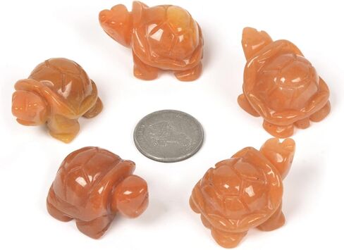 Justinstones Snowflake Obsidian Healing Crystal Guardian Turtle Tortoise Pocket Stone Figurines Carved Gemstone Crafts Home Decor 1.5 inch in Saudi Arabia