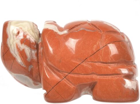 Justinstones Snowflake Obsidian Healing Crystal Guardian Turtle Tortoise Pocket Stone Figurines Carved Gemstone Crafts Home Decor 1.5 inch in Kuwait