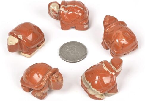 Justinstones Snowflake Obsidian Healing Crystal Guardian Turtle Tortoise Pocket Stone Figurines Carved Gemstone Crafts Home Decor 1.5 inch in Kuwait