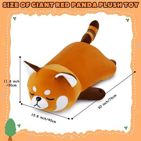 30'' Giant Dachshund Dog Plush Stuffed Animal- Weiner Dog Plush Pillow Plushies, Large Sleeping Dachshund Plush Toy, Cute Hugging Weiner Dog Stuffed Animal, Birthday Gifts for Kids Girls Boys in Saudi Arabia