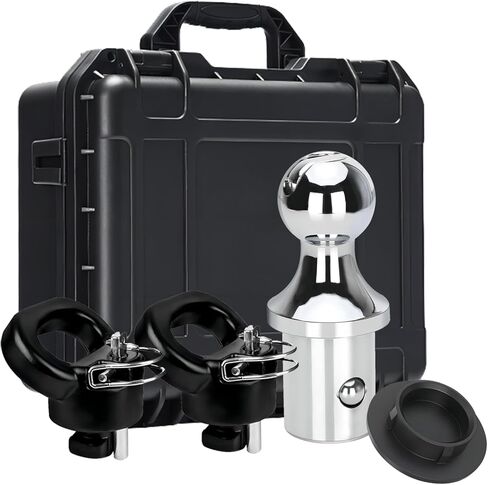 60692 Puck System Gooseneck Hitch Ball Kit with Box, Compatible with 2013-2021 Ford F250 F350 F450, 2016-2020 Chevrolet Silverado, GMC Sierra & Nissan Titan XD, 30000 lbs GTW/ 7500 lbs VTW in Saudi Arabia
