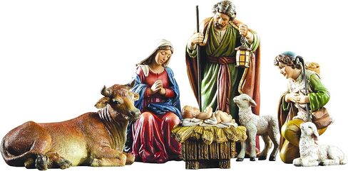 Nativity Figurine Set by Michael Adams, 9 Piece in Saudi Arabia