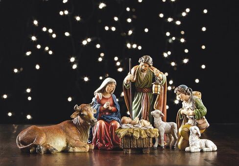 Nativity Figurine Set by Michael Adams, 9 Piece in Saudi Arabia