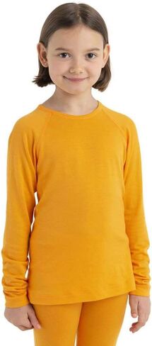 Icebreaker Boys' 200 Oasis Merino Wool Base Layer Long Sleeve Shirt in Saudi Arabia