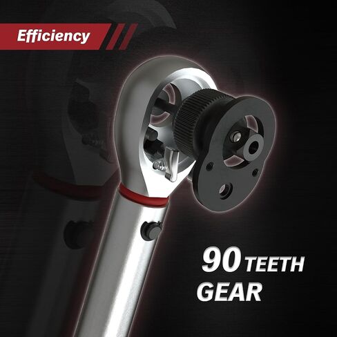 Thorstone 1/4 Torque Wrench, 90-Tooth Gear Professional Precision, 10-150 IN-LB/1.1~16.9 Nm Adjustable Micrometer Click Torque Wrench, for Bicycle Maintenance, ±2% Clockwise High Accuracy in Saudi Arabia