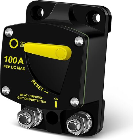 BULVACK 300 Amp Marine Circuit Breaker for Boat Trolling with Manual Reset, Water Proof, 12V- 48V DC in Saudi Arabia