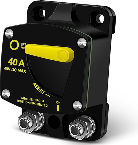 BULVACK 300 Amp Marine Circuit Breaker for Boat Trolling with Manual Reset, Water Proof, 12V- 48V DC in Saudi Arabia