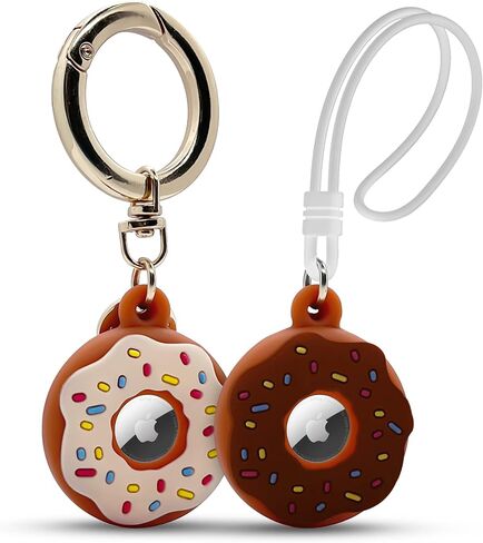 Airtag Holder - Airtag Keychain, Compatible with Apple Airtag | Apple Airtag Holder, Airtag Keychain Holder, Air Tag Case, Apple Airtag Keychain, Air Tag Holder, Airtag Case, Air Tag Key Chain 4 Pack in Saudi Arabia