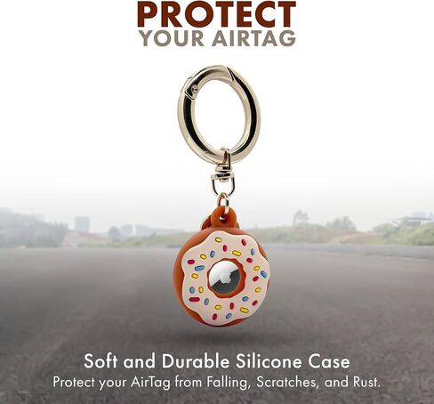 Airtag Holder - Airtag Keychain, Compatible with Apple Airtag | Apple Airtag Holder, Airtag Keychain Holder, Air Tag Case, Apple Airtag Keychain, Air Tag Holder, Airtag Case, Air Tag Key Chain 4 Pack in Saudi Arabia