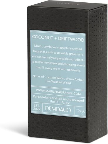 مجموعة ديمداكو ماريل، عطر معطر، زجاجة قطارة زيت ناشرة أساسية زجاجية بحجم 5 أونصة، التبغ + الزعفران in Saudi Arabia