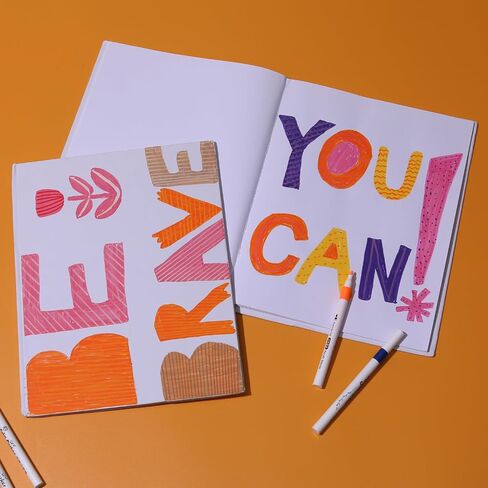 Litpoetic Blank Hardcover Books for Kids to Write Stories 5x5 inch Hardcover Blank Books 36 Pages - Blank Unlined Page Make Your Own Book for Father's Day, DIY, Classroom, Guestbook (6 Pack) in Kuwait