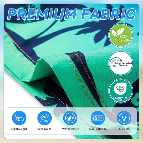 Boys Swim Trunks Quick-Dry w/Ultra Soft Jersey Lining Premium Eco Material UPF 50+ in Saudi Arabia