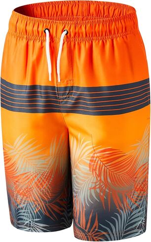 Boys Swim Trunks Quick-Dry w/Ultra Soft Jersey Lining Premium Eco Material UPF 50+ in Saudi Arabia
