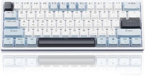 SOLAKAKA SK961 Wireless Mechanical Keyboard with RGB Backlight,Tri-Mode BT5.0/Wired/2.4GHz 60 Percent Wireless Gaming Keyboard,Red Switch in Saudi Arabia