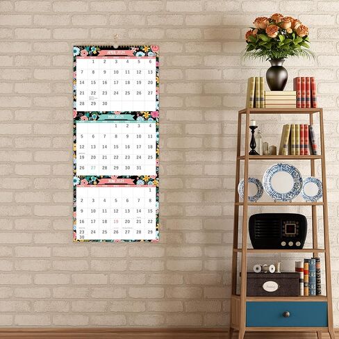 تقويم الحائط 2024-2025 - 2024-2025 تقويم الحائط من يوليو 2024 إلى ديسمبر 2025، تقويم 2024-2025 مع التاريخ اليولياني، 14.75 بوصة × 11.5 بوصة، ورق سميك in Kuwait