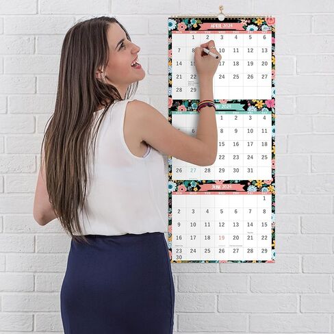 تقويم الحائط 2024-2025 - 2024-2025 تقويم الحائط من يوليو 2024 إلى ديسمبر 2025، تقويم 2024-2025 مع التاريخ اليولياني، 14.75 بوصة × 11.5 بوصة، ورق سميك in Kuwait