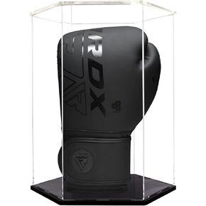 Boxing Gloves Display case Boxing Gloves Display Box, Transparent Acrylic Box, Collectibles Display Box, for displaying and Collecting Boxing Gloves。(11x9.8x13.4inch)