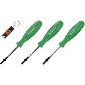3 Pack Rain Bird Rotor Adjustment Tool for Rainbird 5000 Series Rain Bird Rotor Tool ROTORTOOL Flat Head Rotor Screwdriver and Pull-up Tool for 3500, 5000, 5500 and more, Includes LED Keychain Light