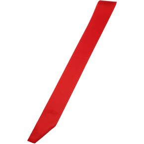 PATIKIL 63"x4" Blank Satin Sash, DIY Plain Sash Prom Queen Sashes Party Accessory for Graduate Party Wedding Banquet Halloween Decorations, Red