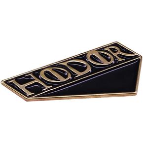 Hodor Hold The Door Doorstop Stop Thrones GOT Fantasy Dragon TV Show 1.1" Enamel Pin
