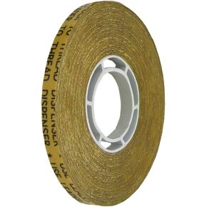 ALLTAPESDEPOT, ATG-7502 REVERSE WOUND ADHESIVE TRASFER TAPES GENERAL PORPUSE, ACID FREE GOLD LINER, 3/8" X 36 YD PACK 1