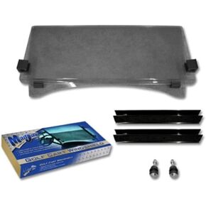 MadJax Club Car Precedent Folding Golf Cart Windshield | Tinted Acrylic | Compatible with 2004-Up Models