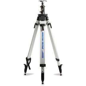 Spectra Precision 2162 Elevating, Flat Head Heavy Duty Aluminum Tripod for Rotary Laser Levels and Grade Lasers