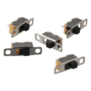 Toggle Switches,Micro Mini Toggle Switch, 3 Pin 2 Position 3mm Vertical Latching,Mini Slide Switch Solder Lug