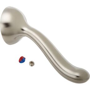 Delta Faucet RP46748AR Leland, Single Metal Lever Handle with Button and Set Screw, Arctic Stainless