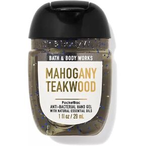 Bath Body Works PocketBac Hand Gel Sanitizer Mahogany Teakwood