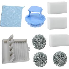 Melamine Lasting Sponges Multi Surface Foam Cleaning Pads - Bathtub, Floor, Baseboard, Bathroom, Wall Cleaner (Blue)
