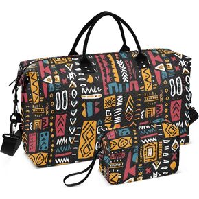 senya Weekender Bags Travel Duffel Gym Bag Florals Vintage Carry on Overnight Tote Bag with Toiletry Bag for Airplane Travel Trip Gym Yoga